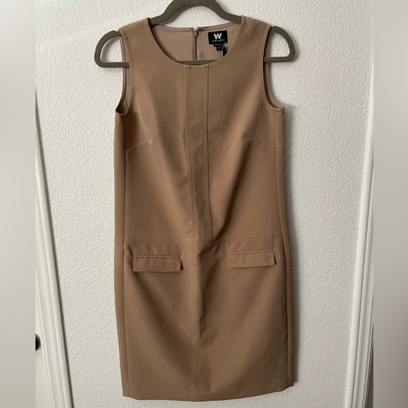 W by Worth Dresses & Skirts - 🌟4/$13🌟NWOT W by Worth Light Tan Dress